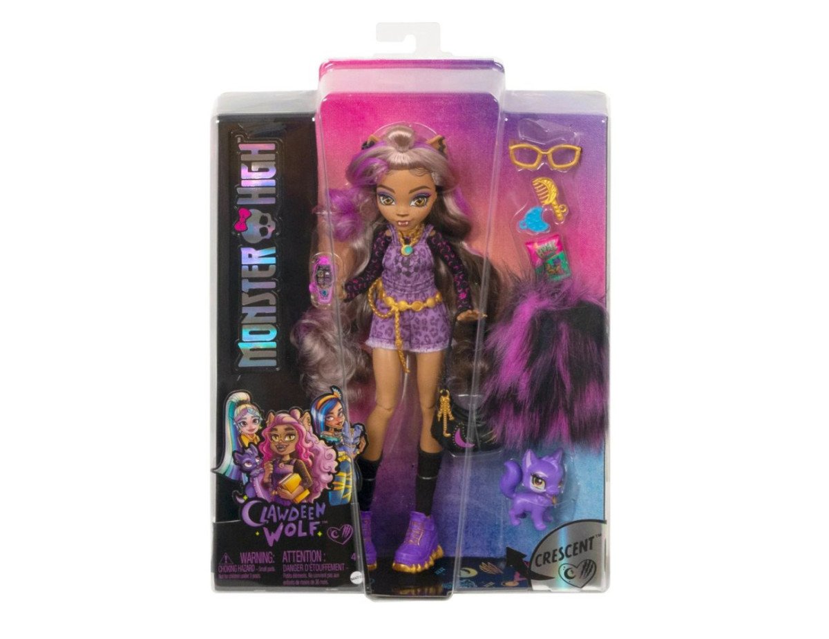 Mattel Monster High: Crescent - Clawdeen Wolf Doll (HHK52)