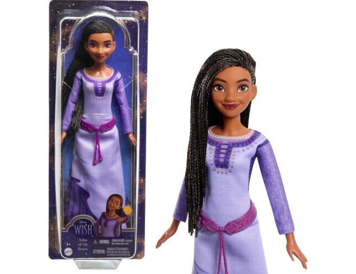 Mattel Disney: Wish Asha of Rosas - Collectible Fashion Doll (HPX23)