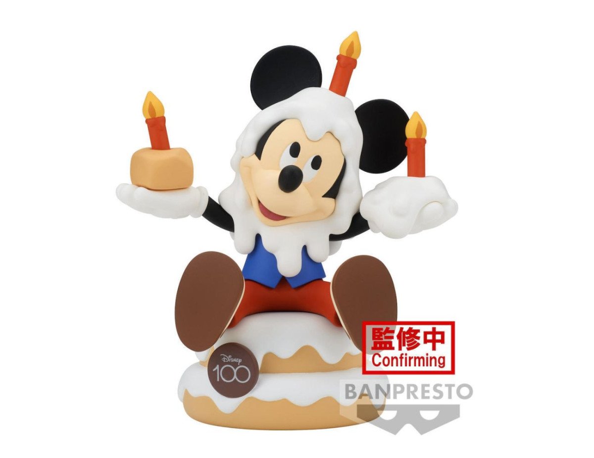 Banpresto Sofubi Disney Characters: Disney 100th - Mickey Mouse Figure (11cm) (88609)