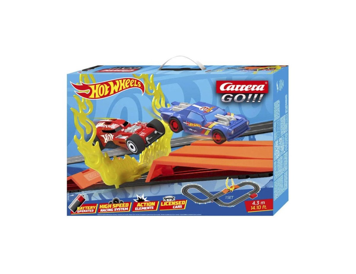 Carrera GO!!! Set: Hot Wheels™ - Battery Operated 1:43 (20063517)