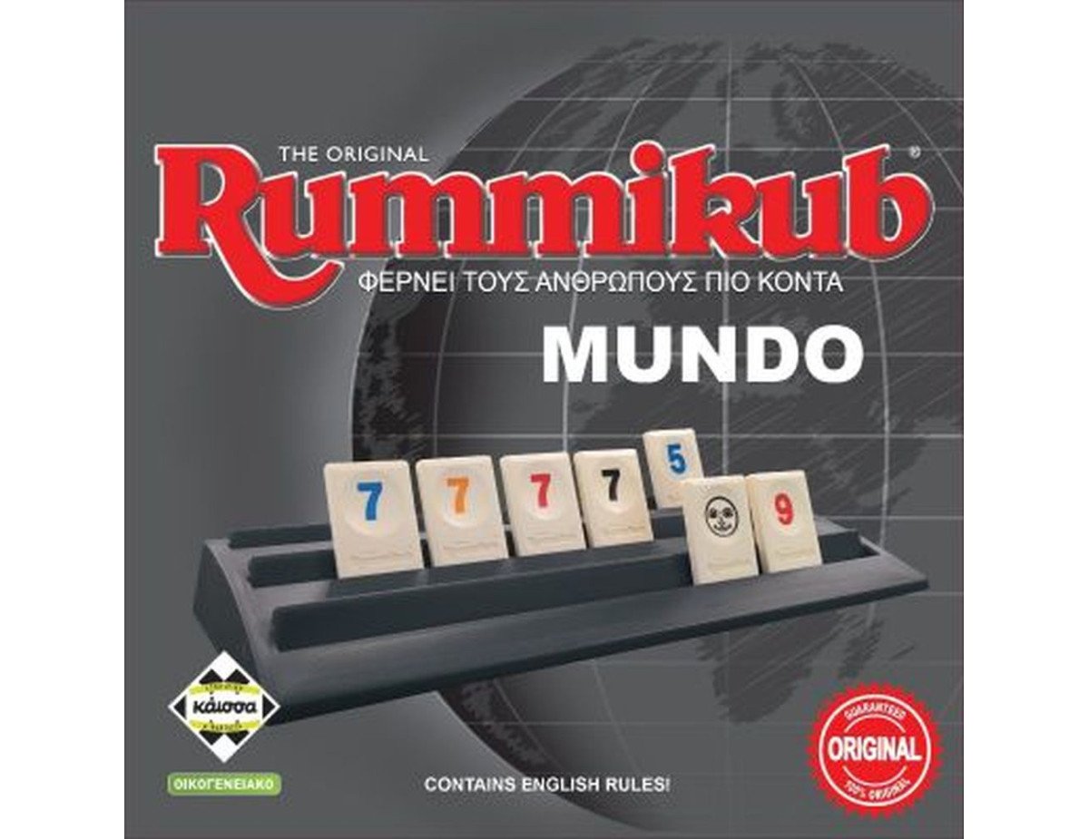 Κάισσα Rummikub - Επιτραπέζιο (Ελληνική  Αγγλική Γλώσσα) (KA113896)