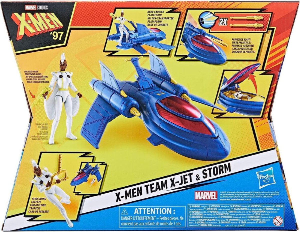 Hasbro Marvel Studios X-Men 97: Epic Hero Series - X-Men Team X-Jet  Storm (F7974)