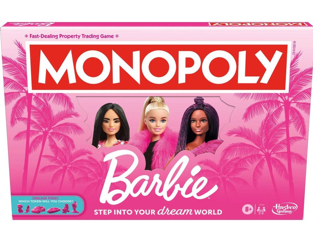 Hasbro Monopoly Barbie Επιτραπέζιο (G0038)