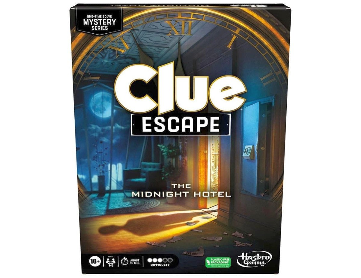 Hasbro Cluedo Escape: Μυστήριο στο Ξενοδοχείο Μπλακ - Επιτραπέζιο (Ελληνική Γλώσσα) (F6417)