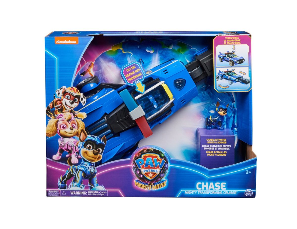 Spin Master Paw Patrol: The Mighty Movie - Chase Mighty Transforming Cruiser (6067497)