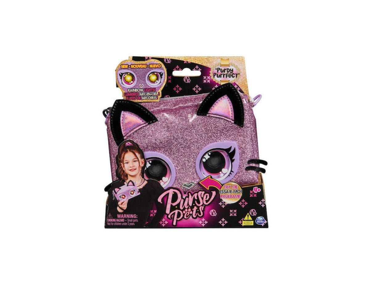 Spin Master Purse Pets - Purdy Purrfect Kitty Interactive Wristlet Bag (6067884)