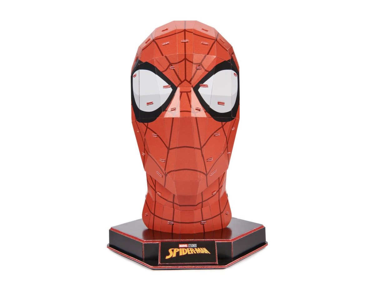 Spin Master Marvel: 4D Build - Spider-Man 3D Cardstock Puzzle Model Kit (6069842)