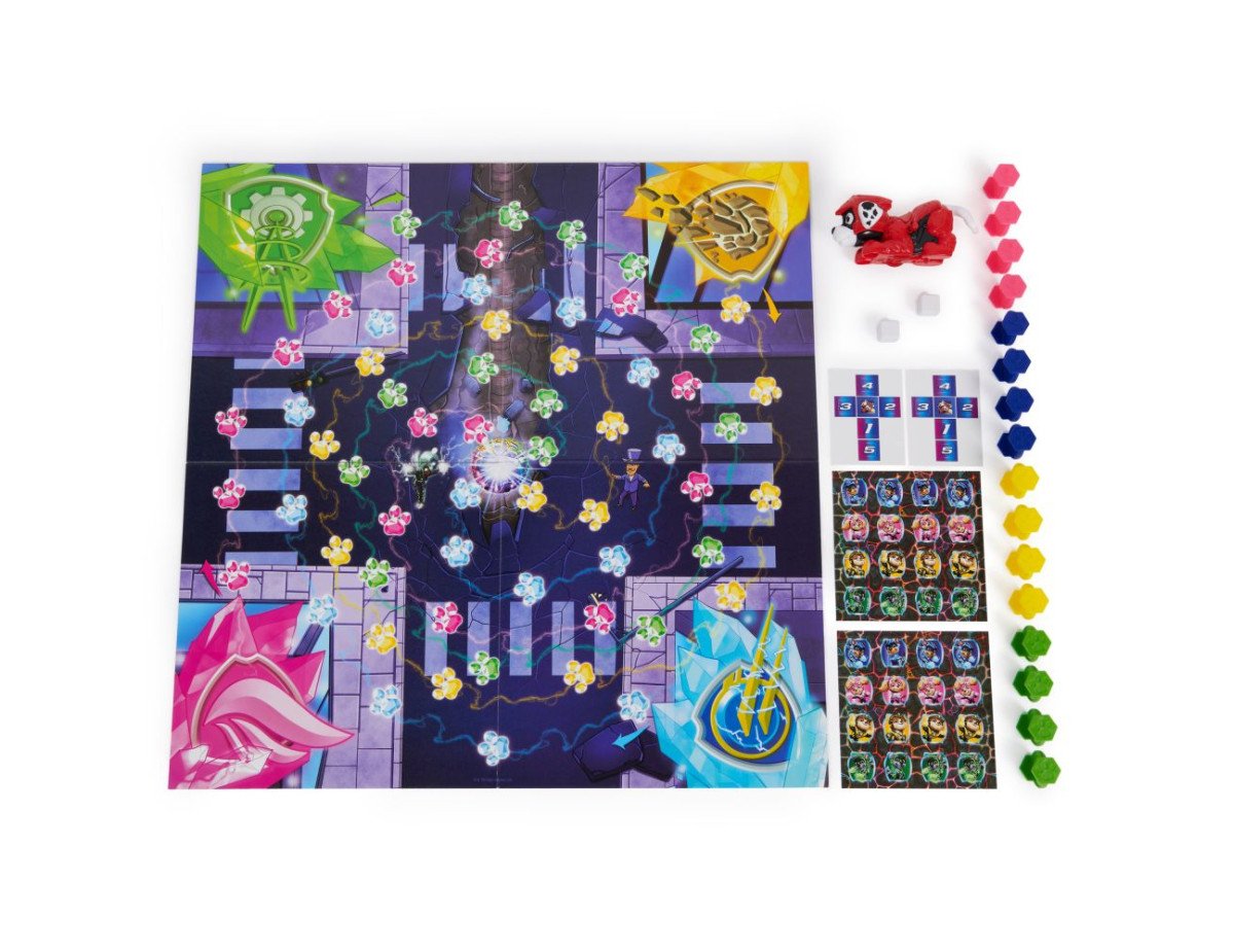 Spin Master Paw Patrol The Mighty Movie: Meteor Mayhem Boardgame (6067834)