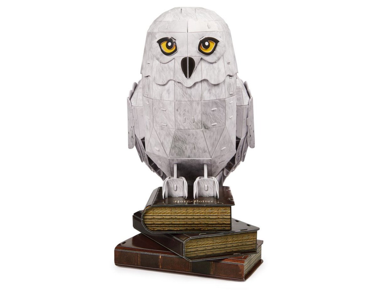 Spin Master Harry Potter: 4D Build - Hedwig 3D Puzzle  Model Kit (6069818)