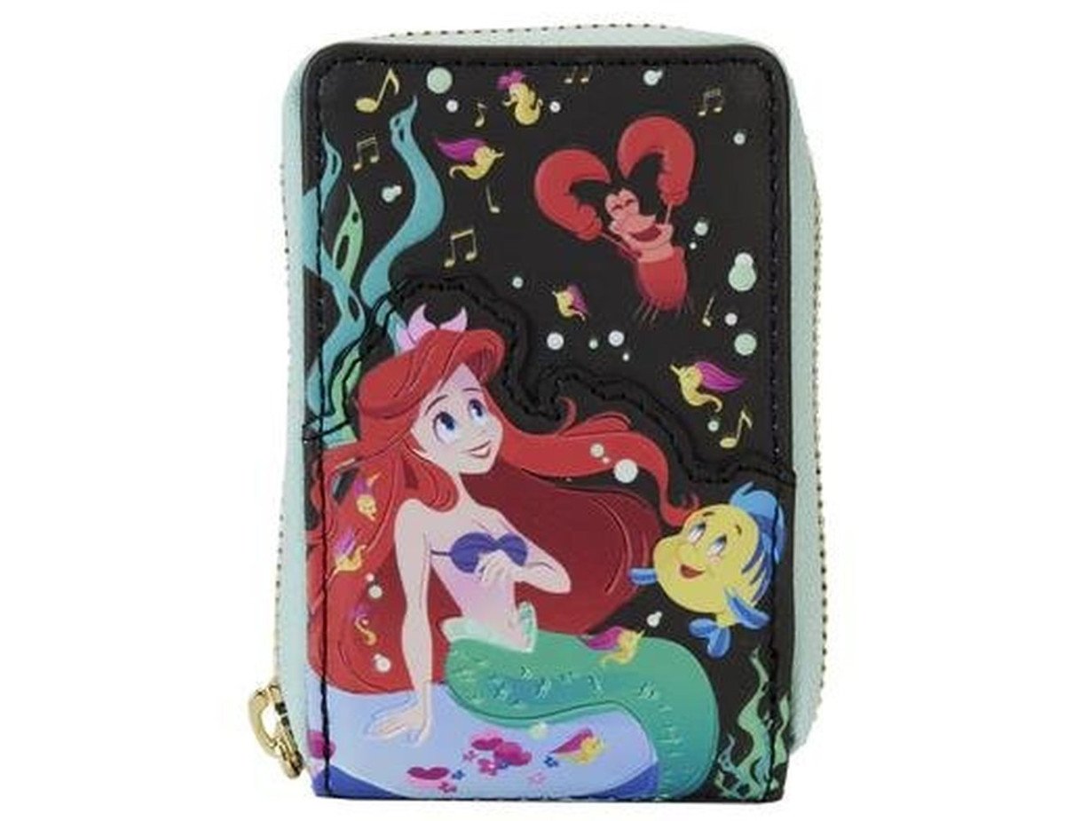 Loungefly Disney: The Little Mermaid 35Th Anniversary - Life Is The Bubbles Accordion Wallet (WDWA3023)