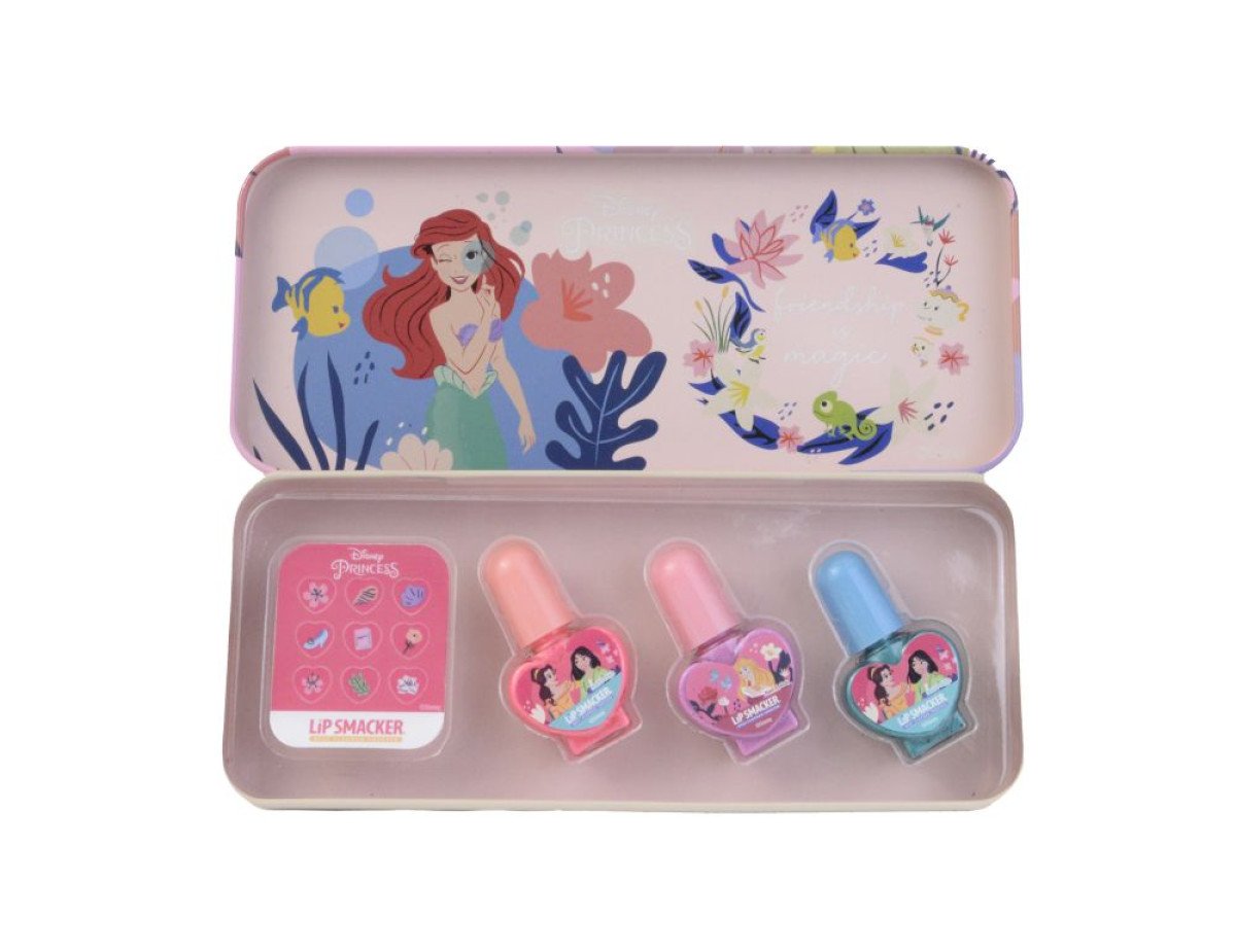 Lip Smacker Disney Princess: Nail Polish Tin (1510677E)