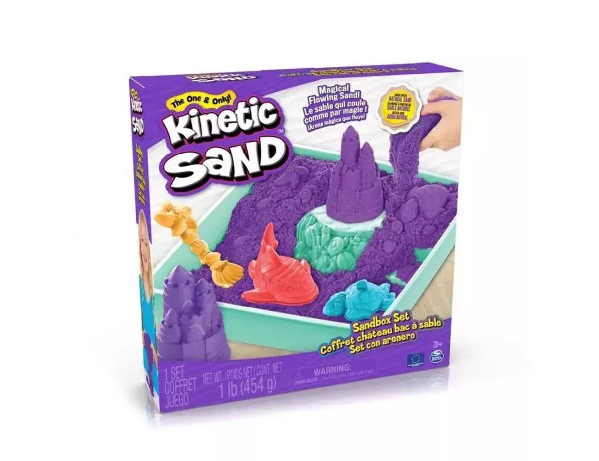 Spin Master Kinetic Sand: Sandbox Set - Purple (20143456-20146488)