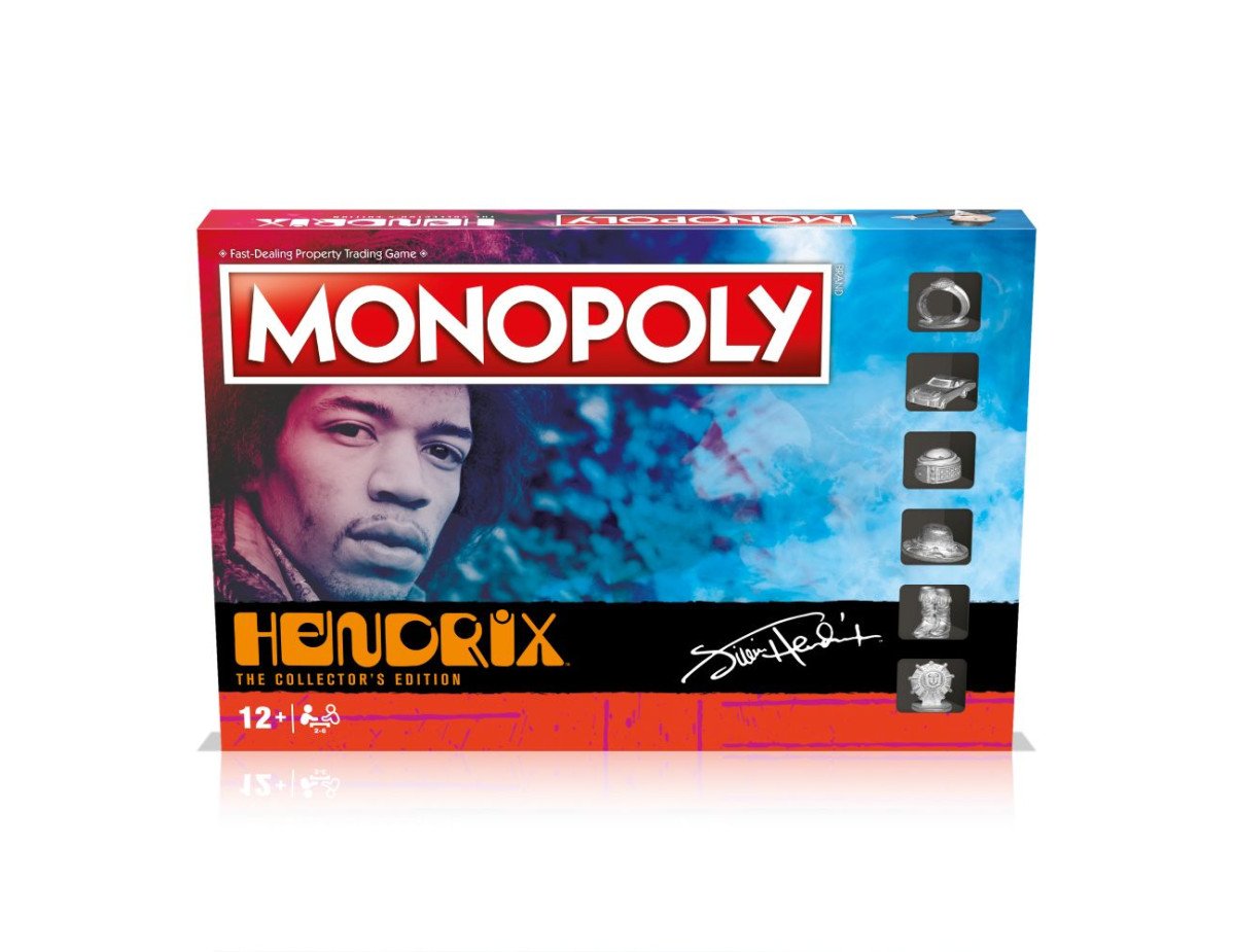 Winning Moves: Monopoly - Jimi Hendrix (English Language) (WM03131-EN1)