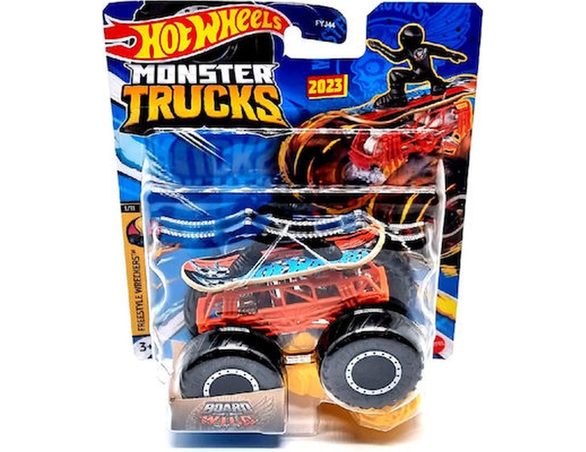 Mattel Hot Wheels Monster Trucks - Board to be Wild Die-Cast Vehicle (HKM32)