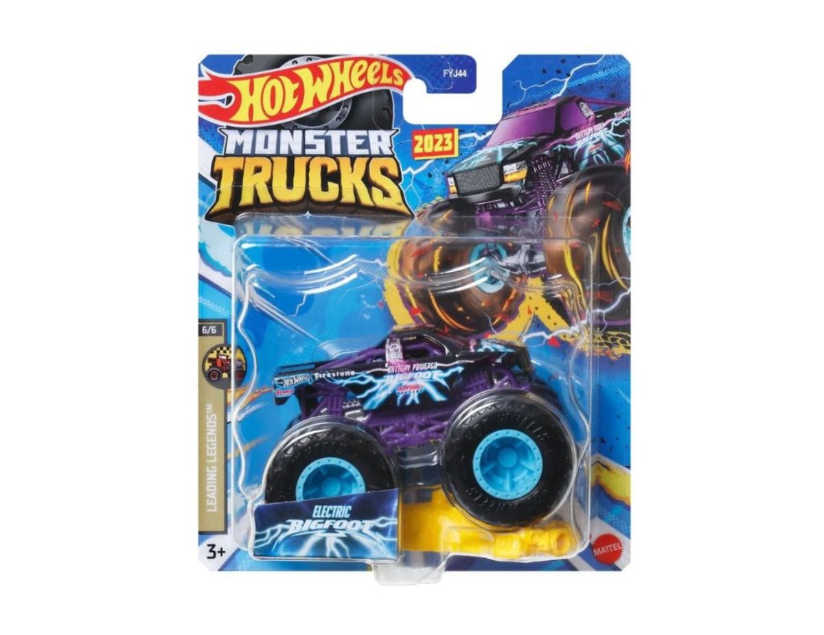 Mattel Hot Wheels Monster Trucks 2023 - Electric Bigfoot Die-Cast Vehicle (HLR90)