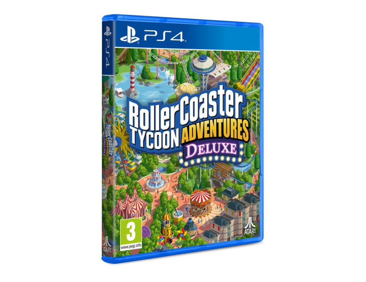 PS4 RollerCoaster Tycoon Adventures Deluxe