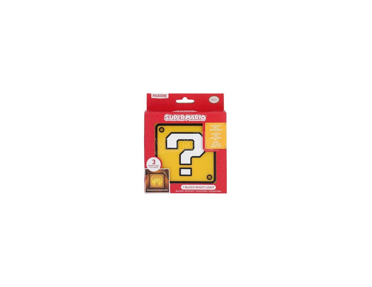 Paladone: Super Mario - Question Block Night Light (PP11595NN)