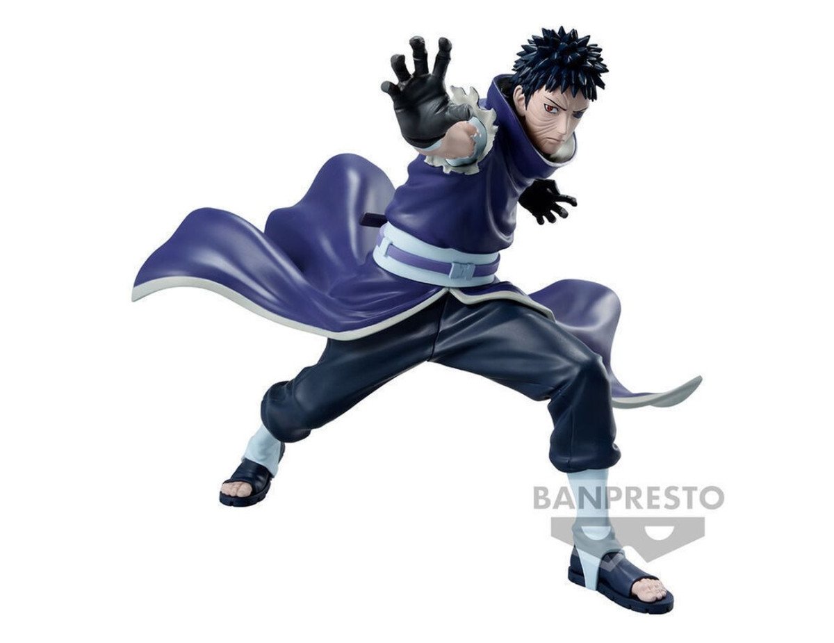 Banpresto Vibration Stars: Naruto Shippuden - Uchiha Obito Statue (14cm) (88948)