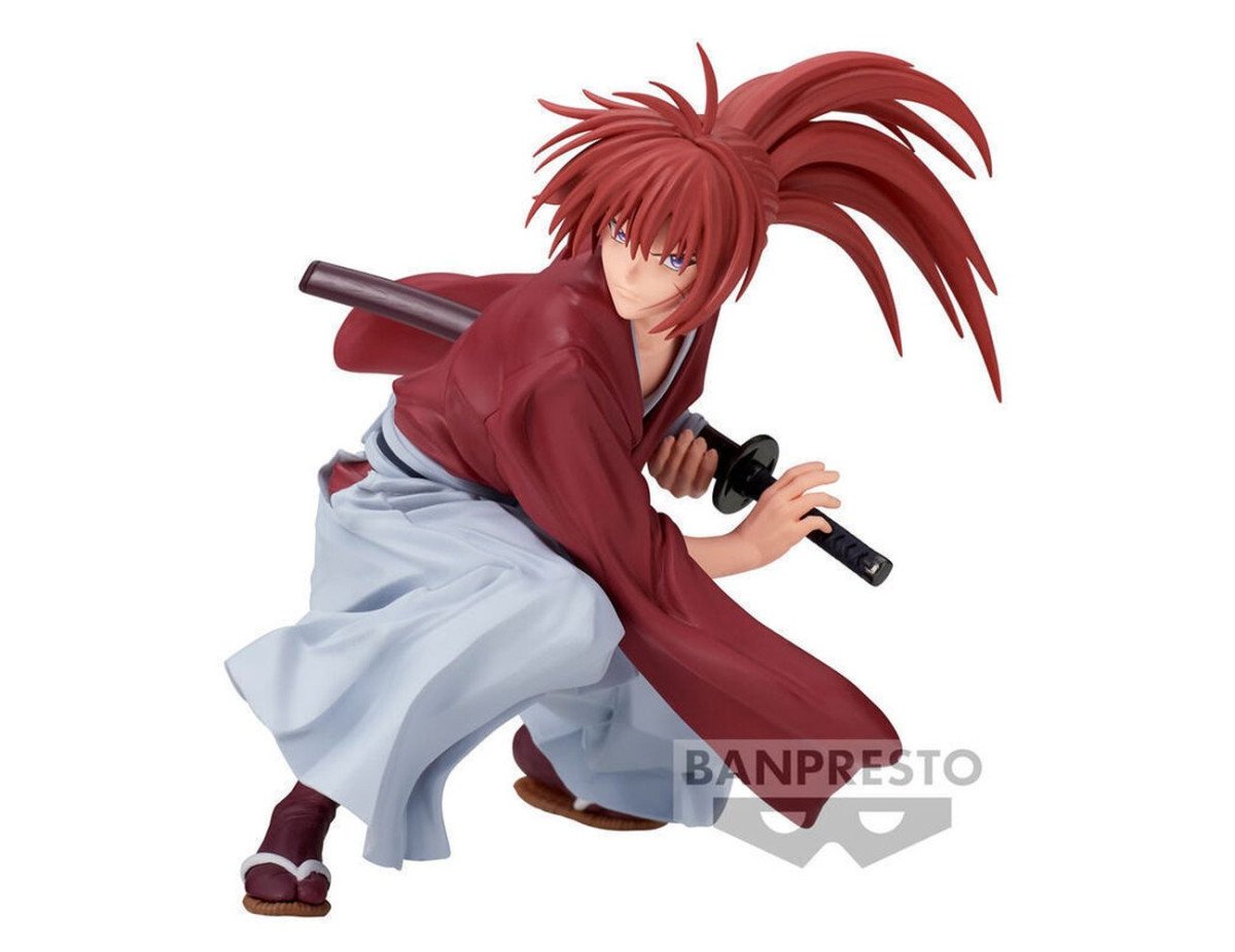 Banpresto Vibration Stars: Rurouni Kenshin - Kenshin Himura Statue (12cm) (88968)