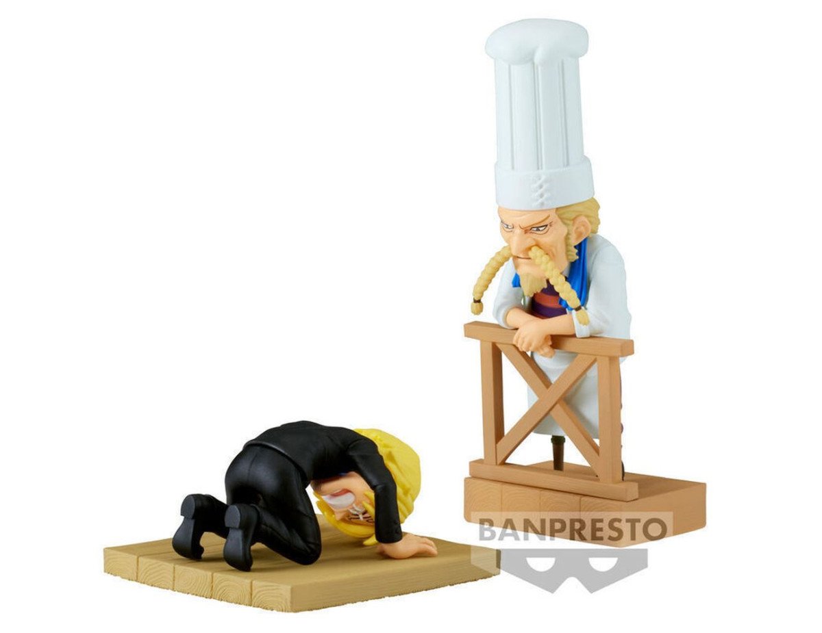 Banpresto WCF Log Stories: One Piece - Sanji  Zeff Statue (8cm) (88986)