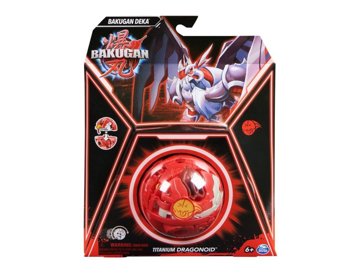 Spin Master Bakugan: Deka - Titanium Dragonoid Action Figure (20142170)