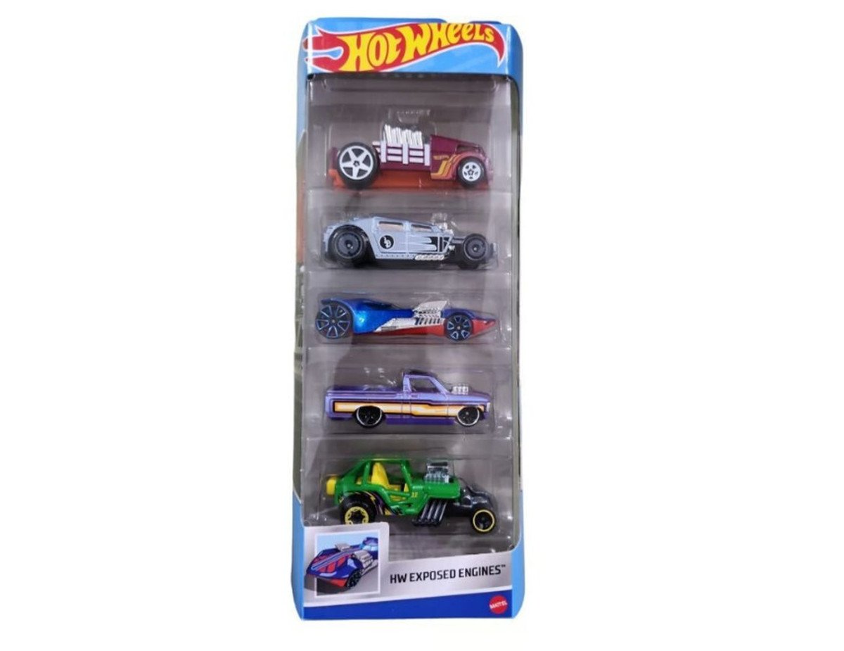 Mattel Hot Wheels - HW Exposed Engines (Set Of 5) (HLY79)