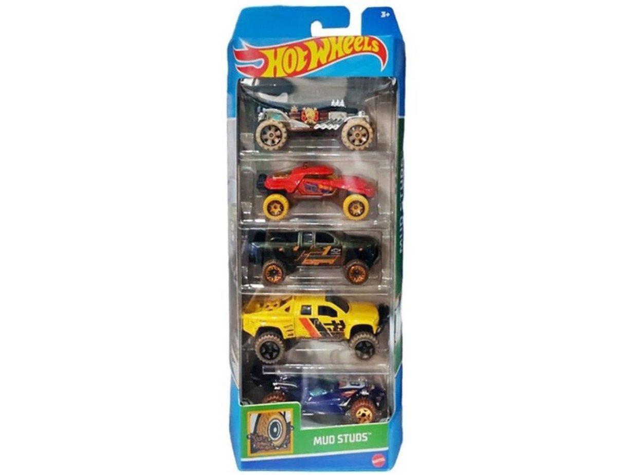 Mattel Hot Wheels - Mud Studs (Set Of 5) (HTV40)