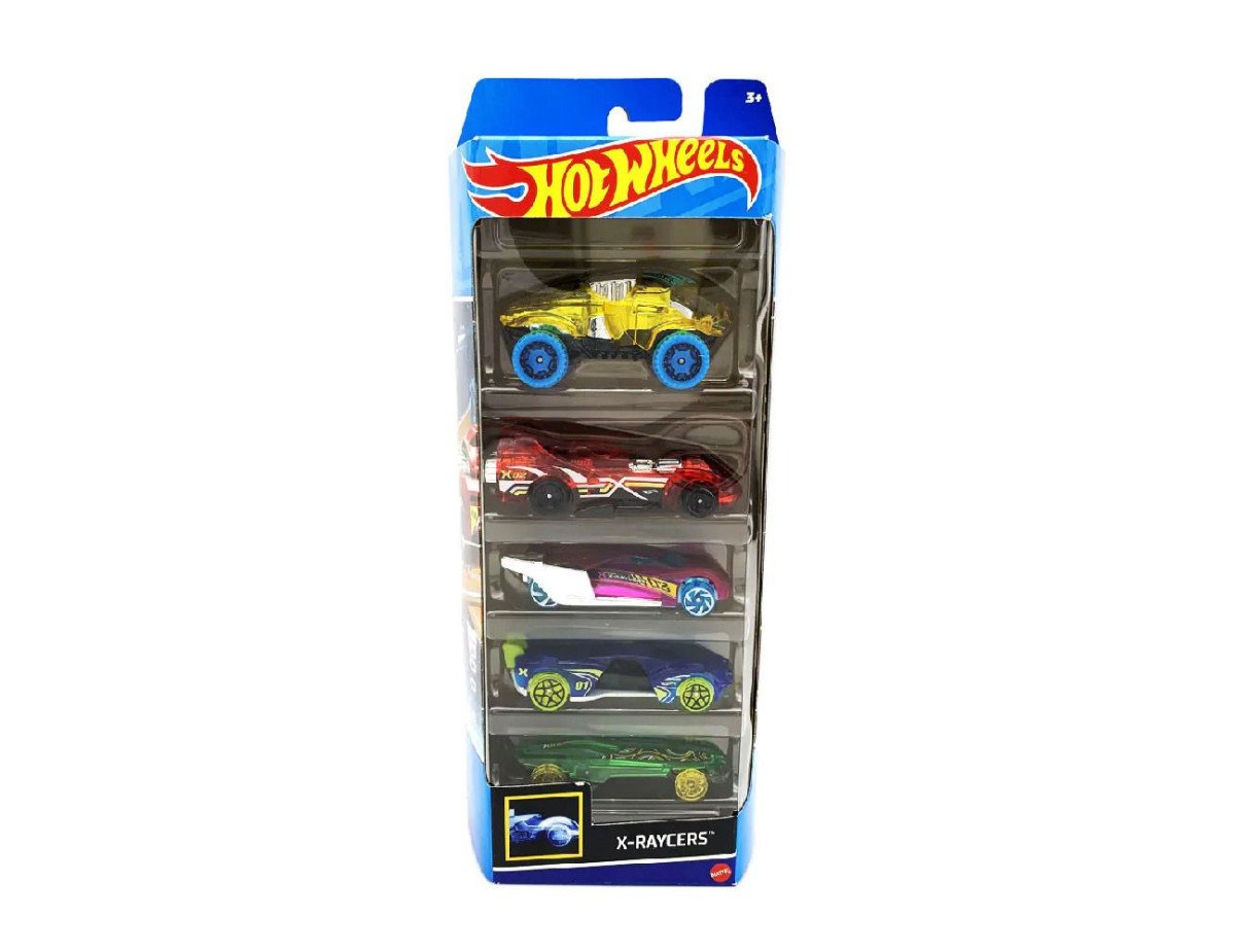 Mattel Hot Wheels - X-Raycers (Set Of 5) (HTV41)