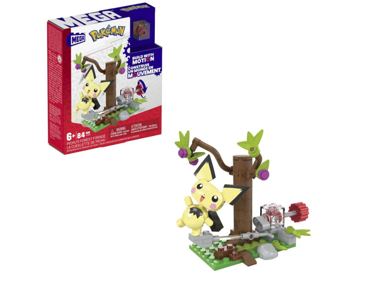 Mattel Mega Pokemon Adventure Builder: Pichus Forest Forage (HPB59)