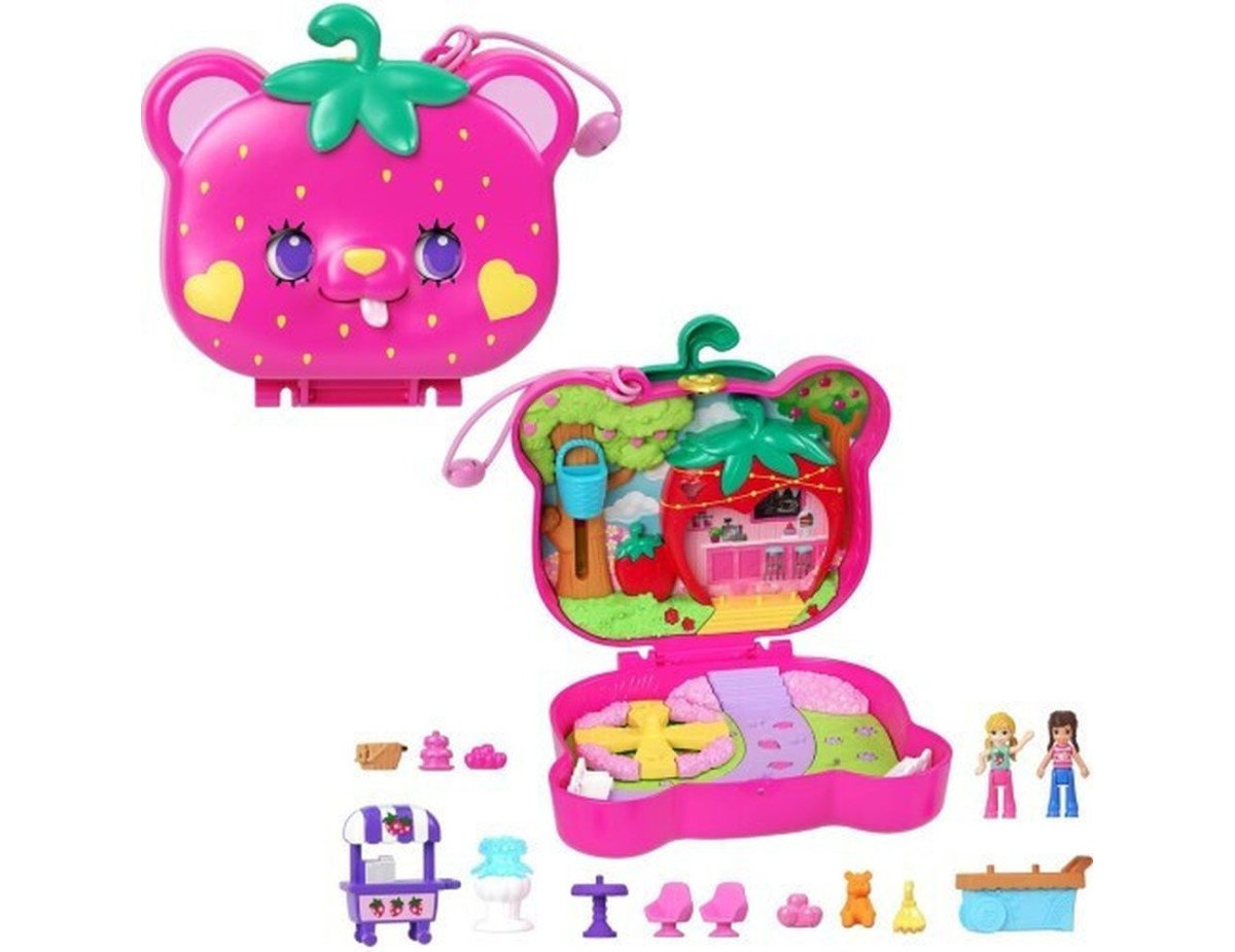 Mattel Polly Pocket: Straw-beary Patch Compact (HRD35)