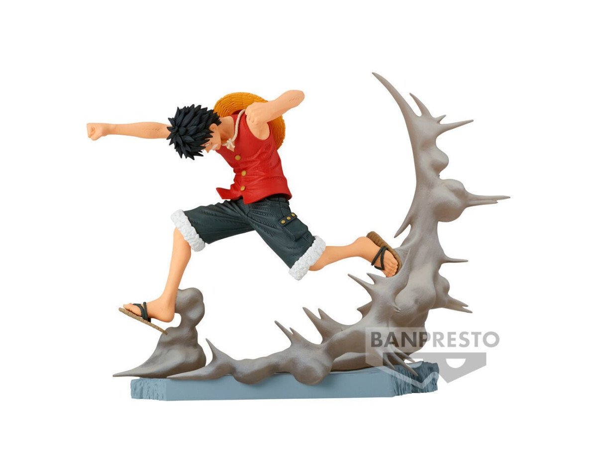 Banpresto Senkozekkei: One Piece - Monkey.D.Luffy Statue (8cm) (89112)