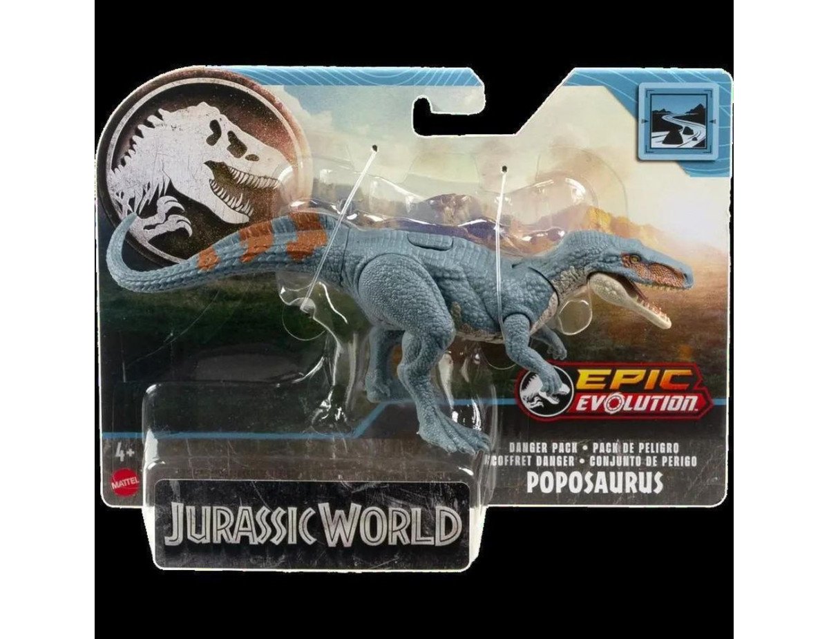 Mattel Jurassic World: Epic Evolution Danger Pack - Poposaurus (HTK49)