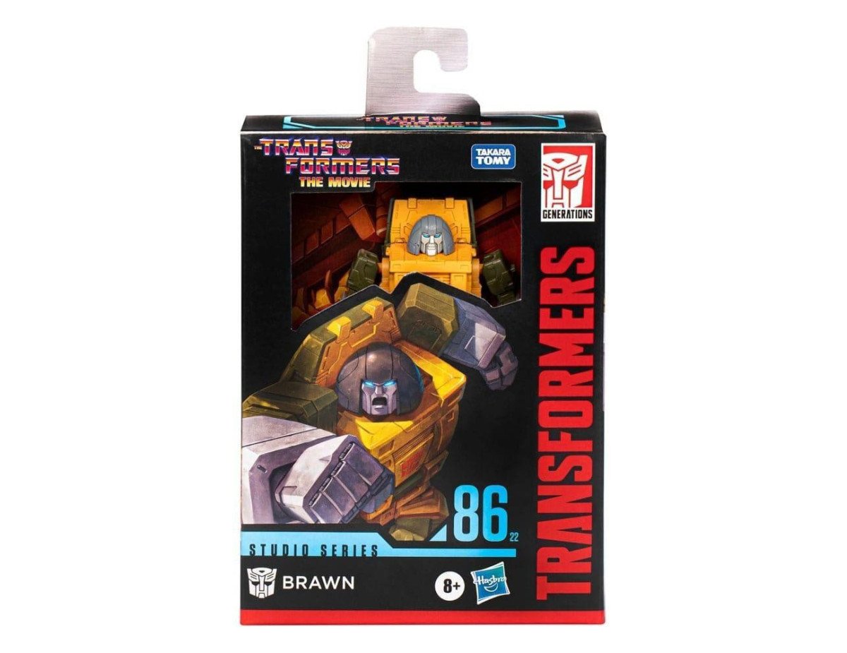 Hasbro Fans - Transformers: The Movie Deluxe Class - Brawn Action Figure (11cm) (Excl.) (F7236)