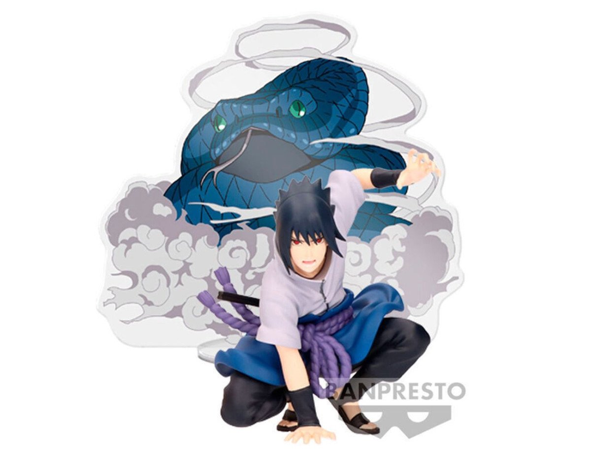 Banpresto Panel Spectacle: Naruto Shippuden - Uchiha Sasuke Statue (9cm) (89267)