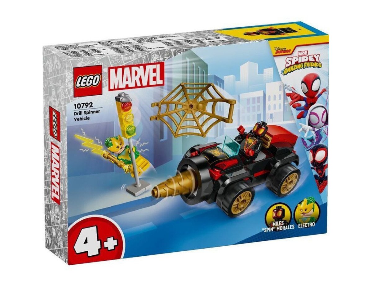 LEGO® Marvel Spidey and his Amazing Friends: Drill Spinner Vehicle (10792)