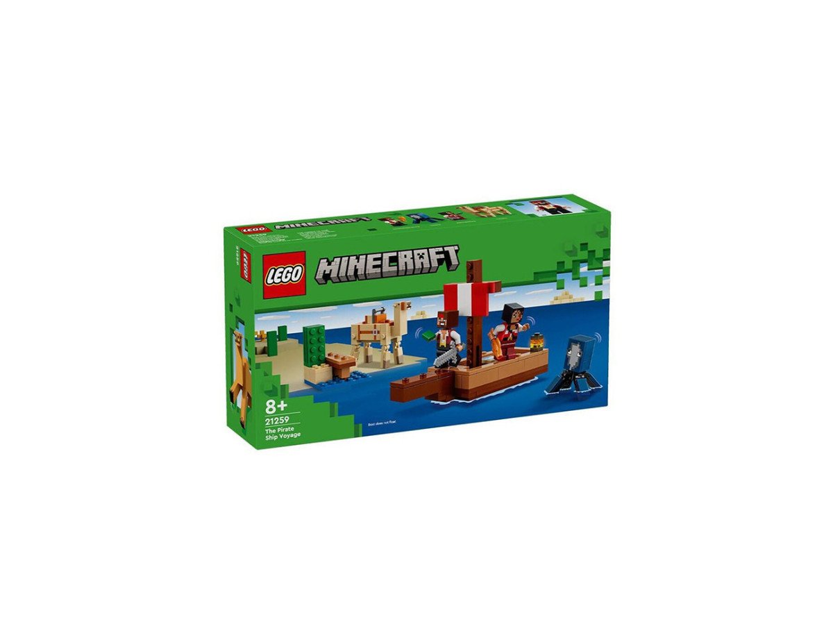 LEGO® Minecraft®: The Pirate Ship Voyage (21259)