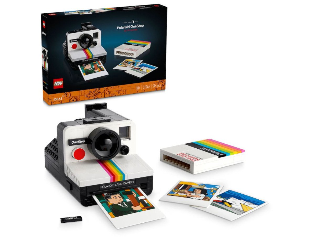 LEGO® Ideas: Polaroid OneStep SX-70 Camera (21345)