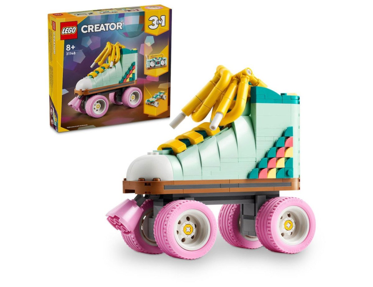 LEGO® Creator: Retro Roller Skate 3in1 Toy (31148)