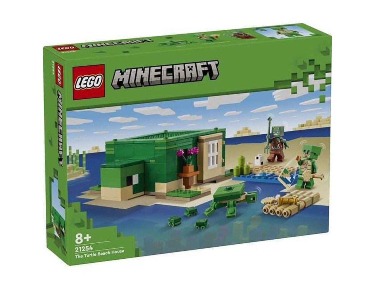 LEGO® Minecraft®: The Turtle Beach House Model (21254)