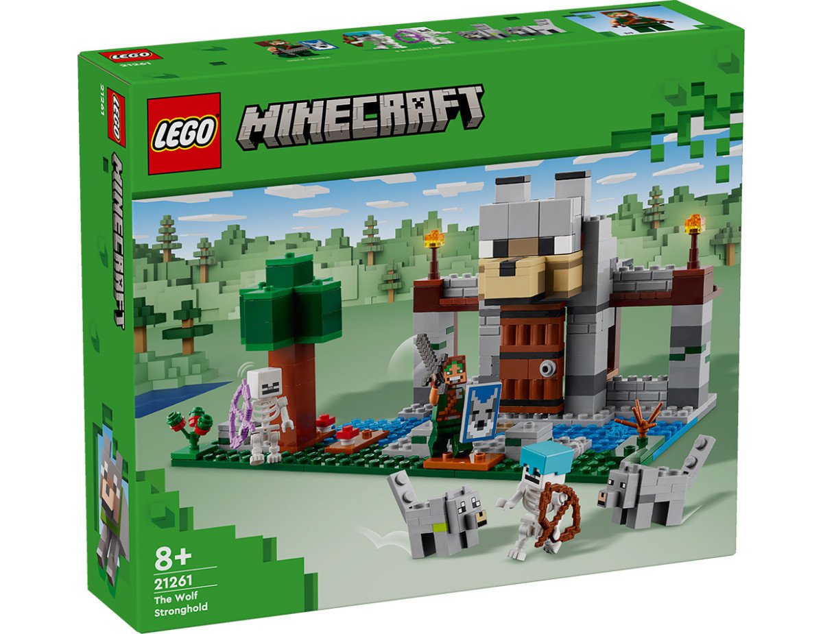 LEGO® Minecraft®: The Wolf Stronghold (21261)