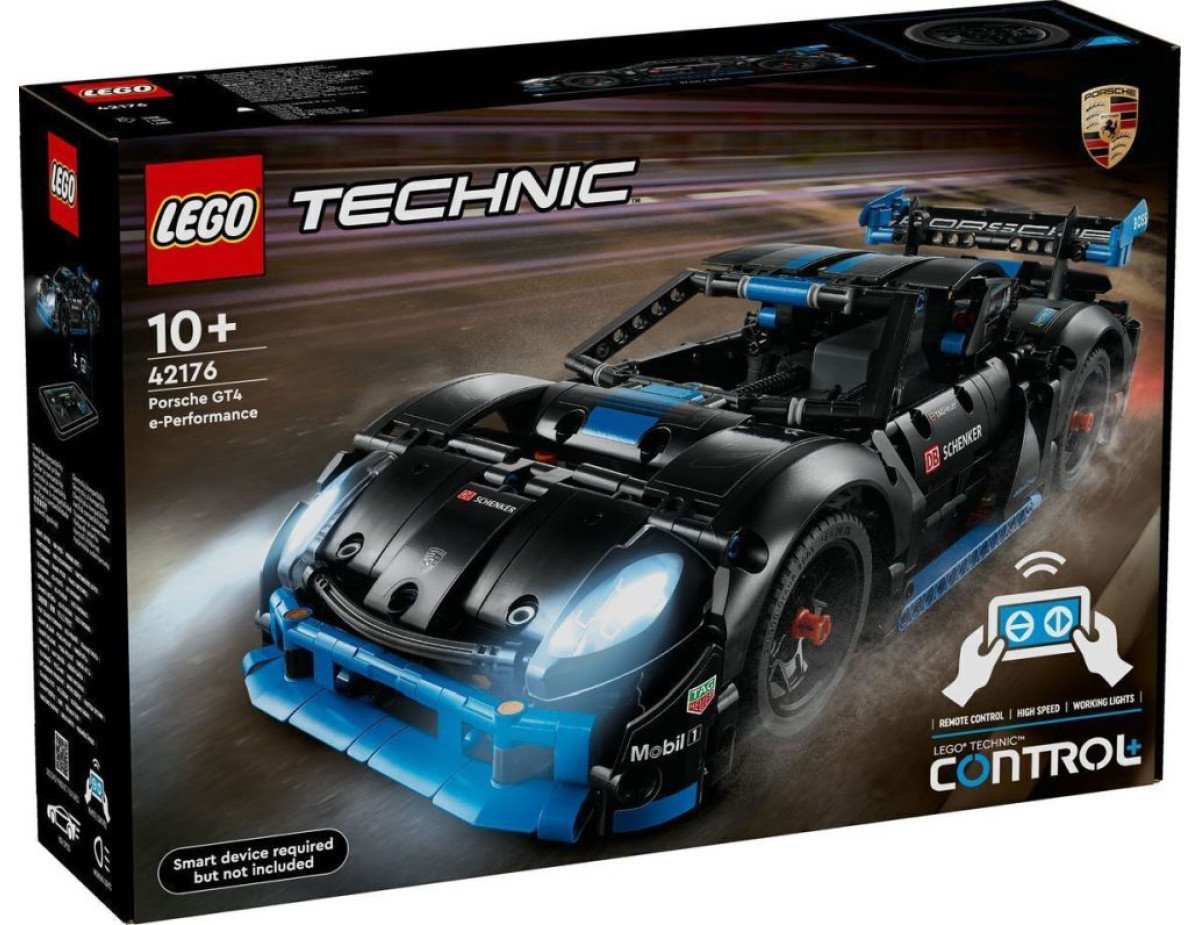 LEGO® Technic™: Porsche GT4 e-Performance Race Car (42176)