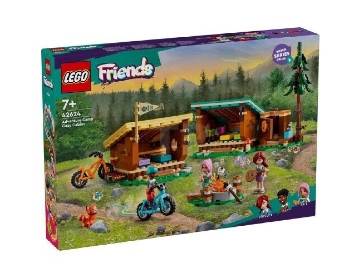 LEGO® Friends: Adventure Camp Cozy Cabins (42624)