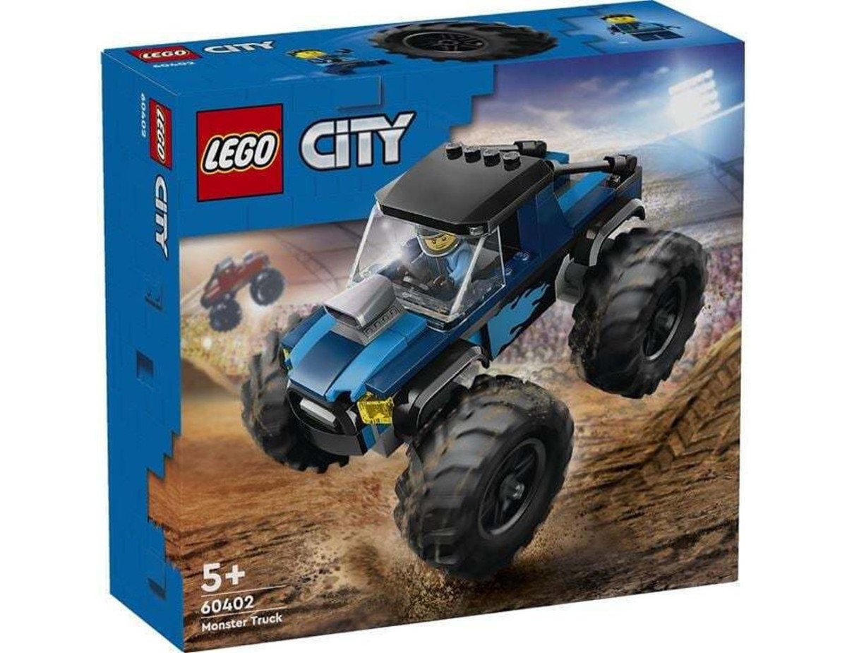 LEGO® City: Blue Monster Truck Off-Road Toy (60402)