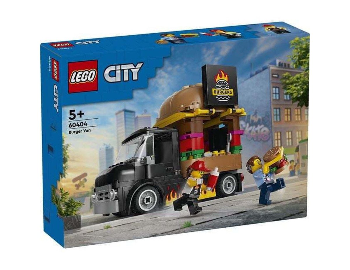 LEGO® City: Burger Truck Toy Building Set (60404)