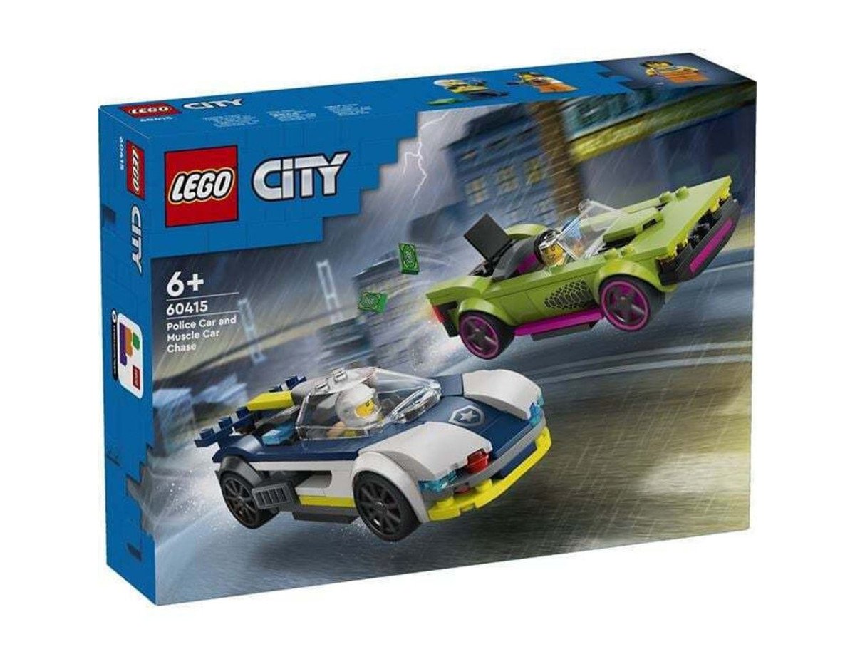 LEGO® City: Police Car and Muscle Car Chase Set (60415)