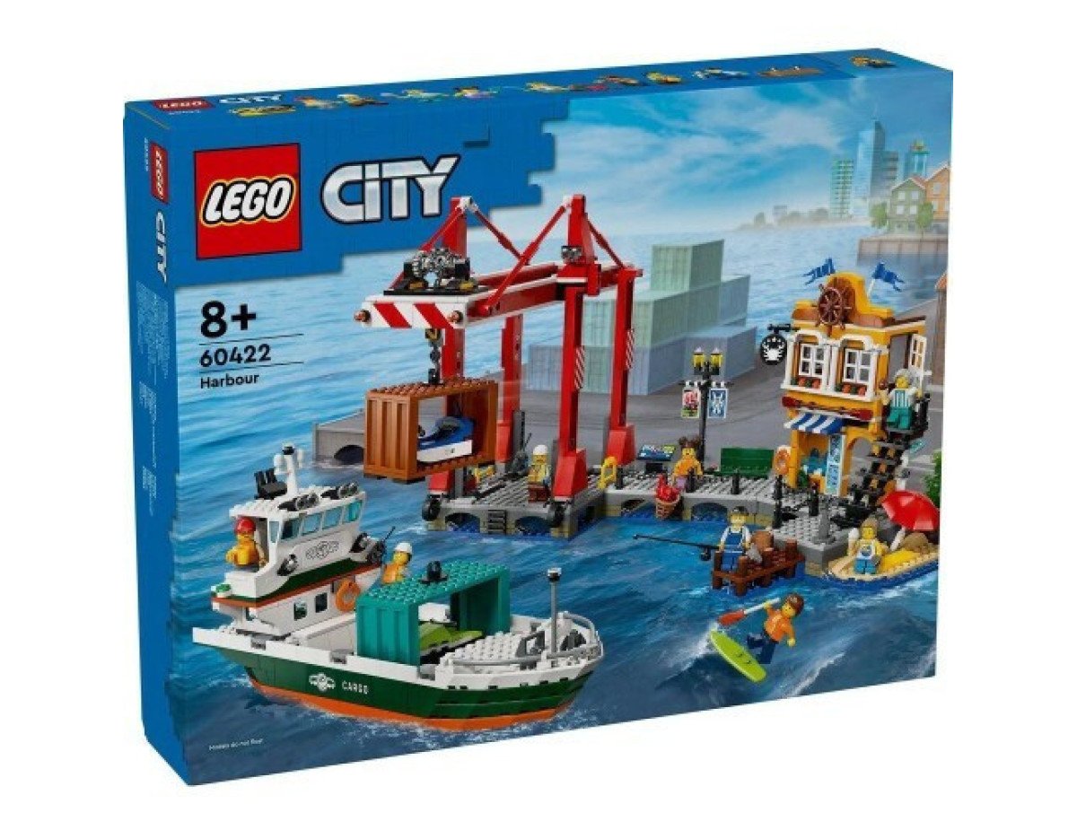 LEGO® My City: Seaside Harbor with Cargo Ship (60422)