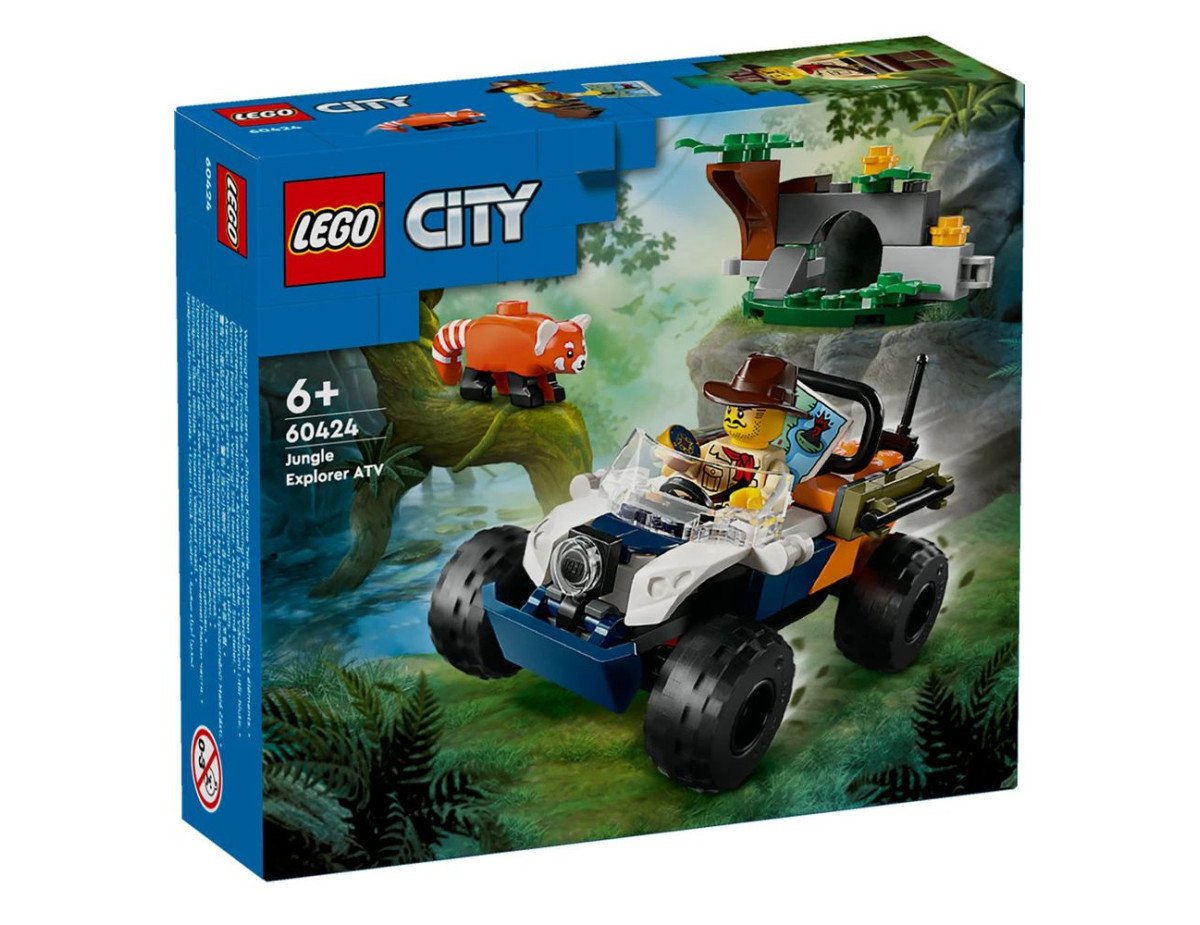 LEGO® City Exploration: Jungle Explorer ATV Red Panda Mission (60424)