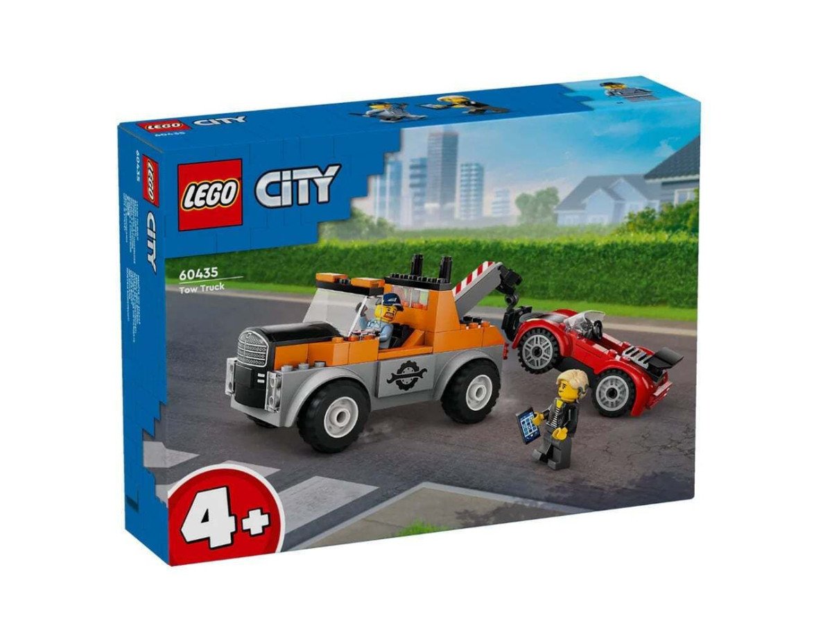 LEGO® City Great Vehicles: Tow Truck and Sports Car Repair (60435)