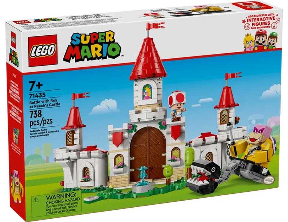 LEGO® Super Mario™: Battle with Roy at Peach’s Castle (71435)