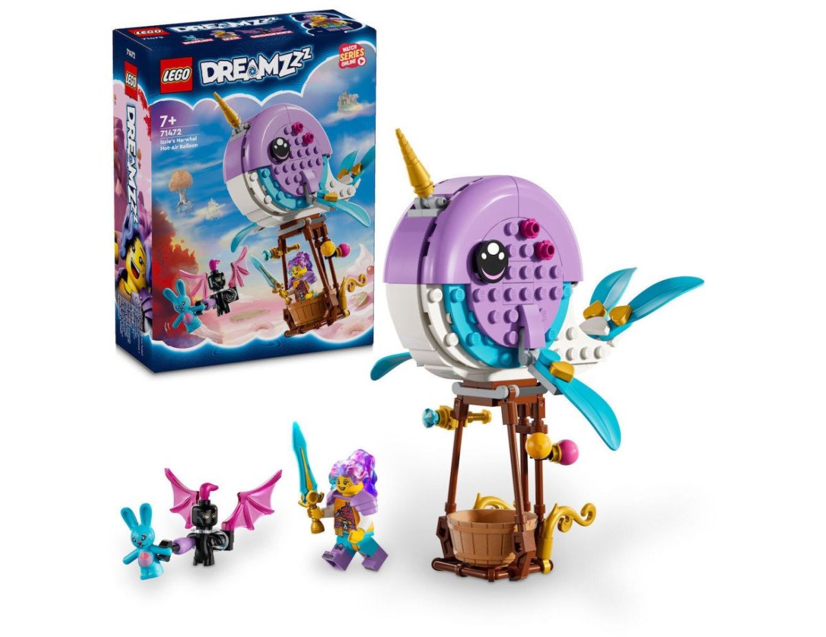 LEGO® DREAMZzz™: Izzies Narwhal Hot-Air Balloon (71472)